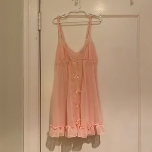 Flora Nikrooz chemise in pink, size small